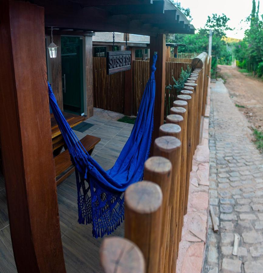 Chale Ribeirao De Baixo Villa Lencois Exteriör bild