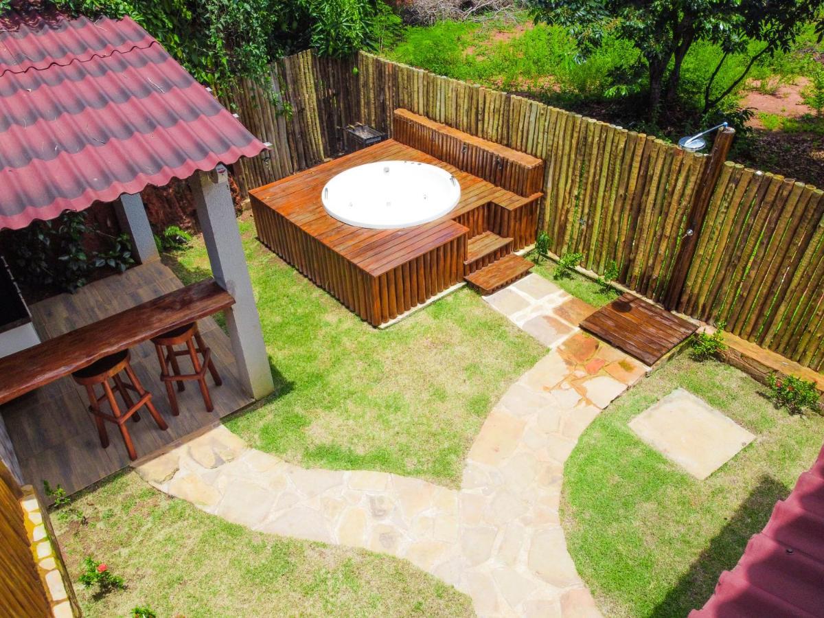 Chale Ribeirao De Baixo Villa Lencois Exteriör bild