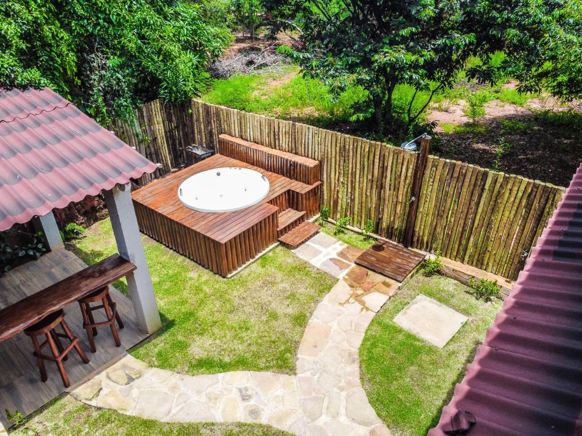 Chale Ribeirao De Baixo Villa Lencois Exteriör bild